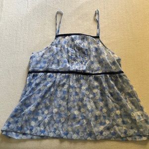 NWT Old Navy Floral Sheer Top